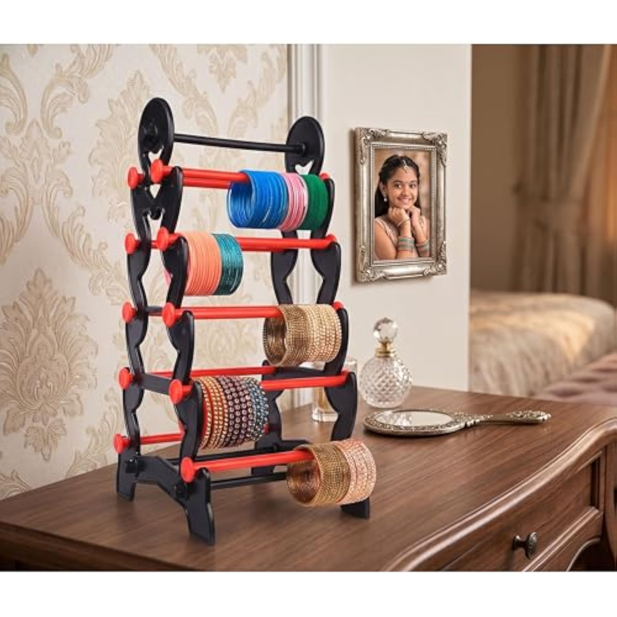 5 Tier Bangle Organizer Stand for Jewellery Storage